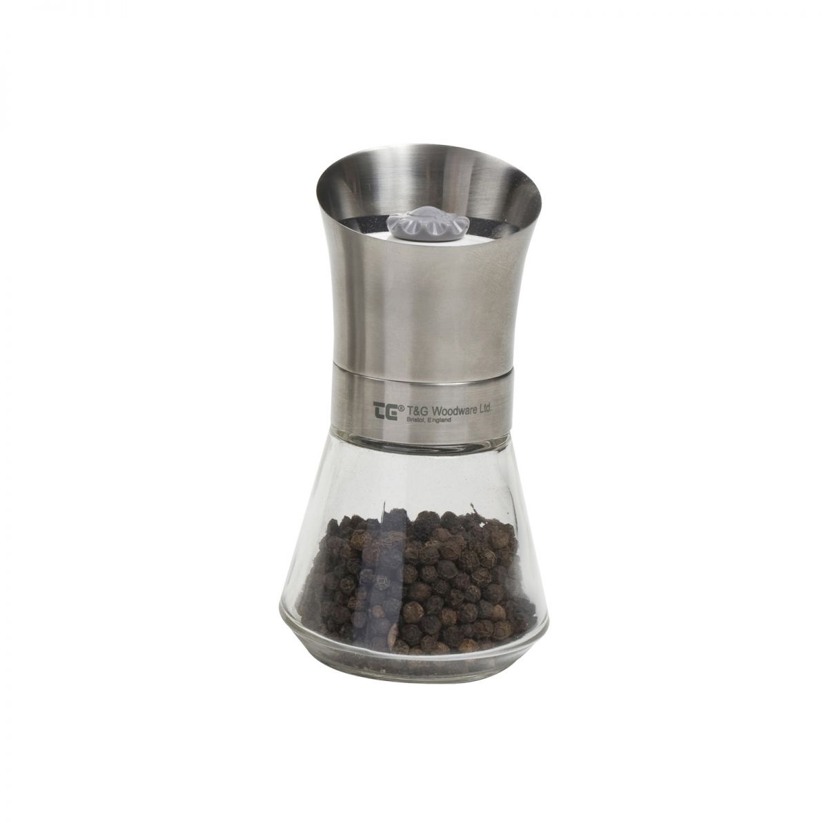 STAINLESS STEEL CRUSHGRIND PEPPER MILL Woodbridge Kitchen Company