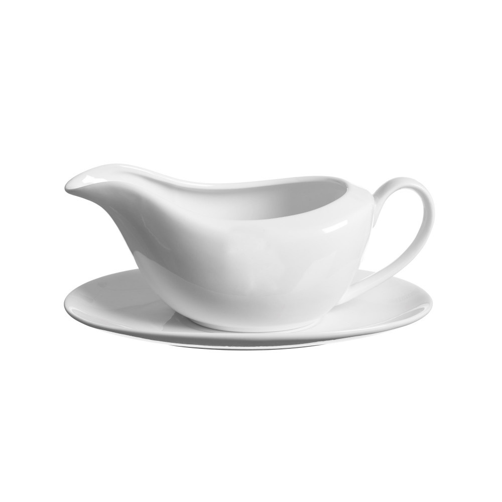 GRAVY BOAT AND SAUCER Woodbridge Kitchen Company