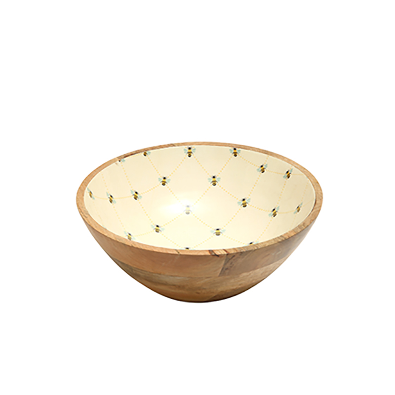 BEES KNEES MANGO WOOD SALAD BOWL