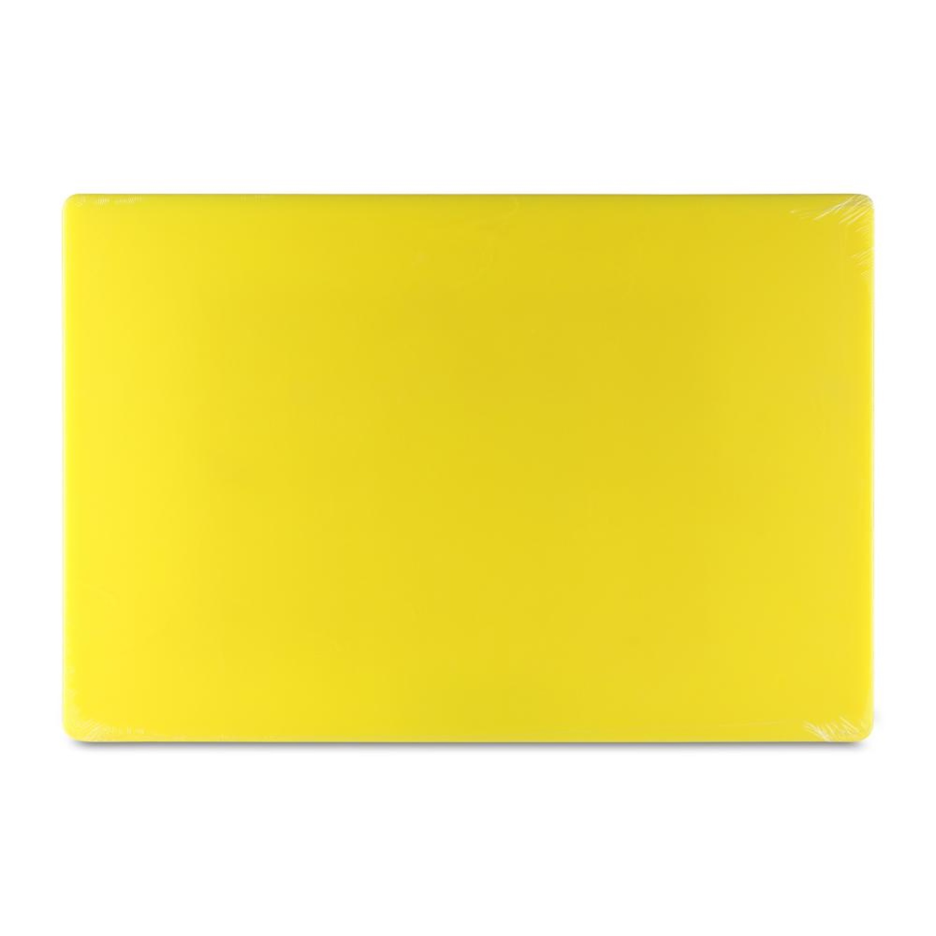 COLOUR CODED CHOPPING BOARD 40 x 30CM YELLOW Woodbridge Kitchen Company