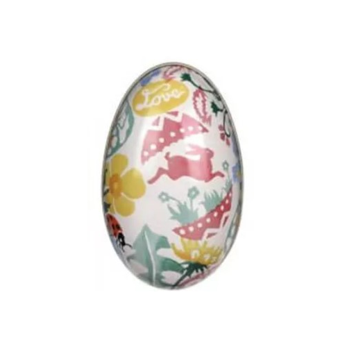 EMMA BRIDGEWATER EASTER EGG SHAPED TIN
