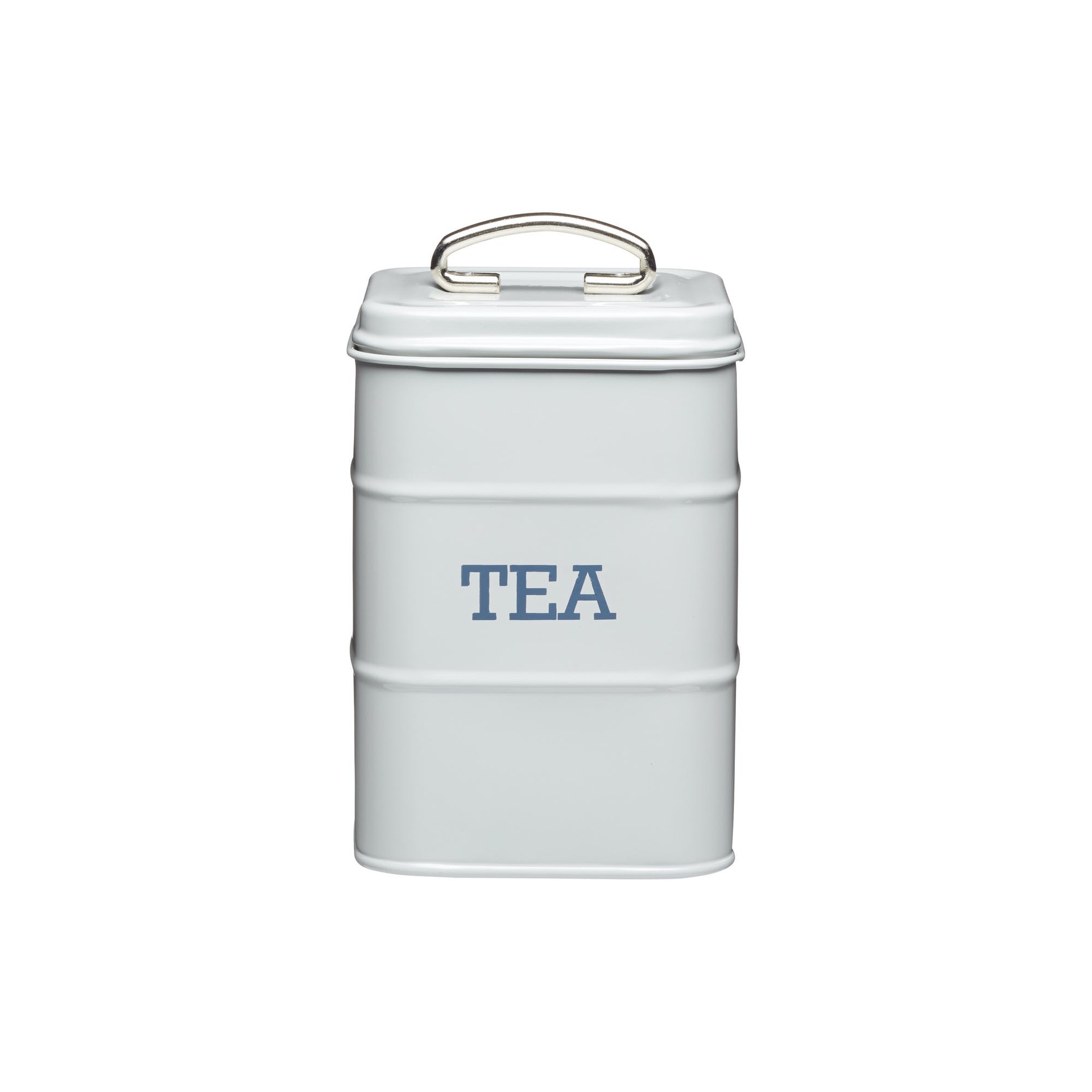 FRENCH GREY TEA CANISTER 'LIVING NOSTALGIA' Woodbridge Kitchen Company