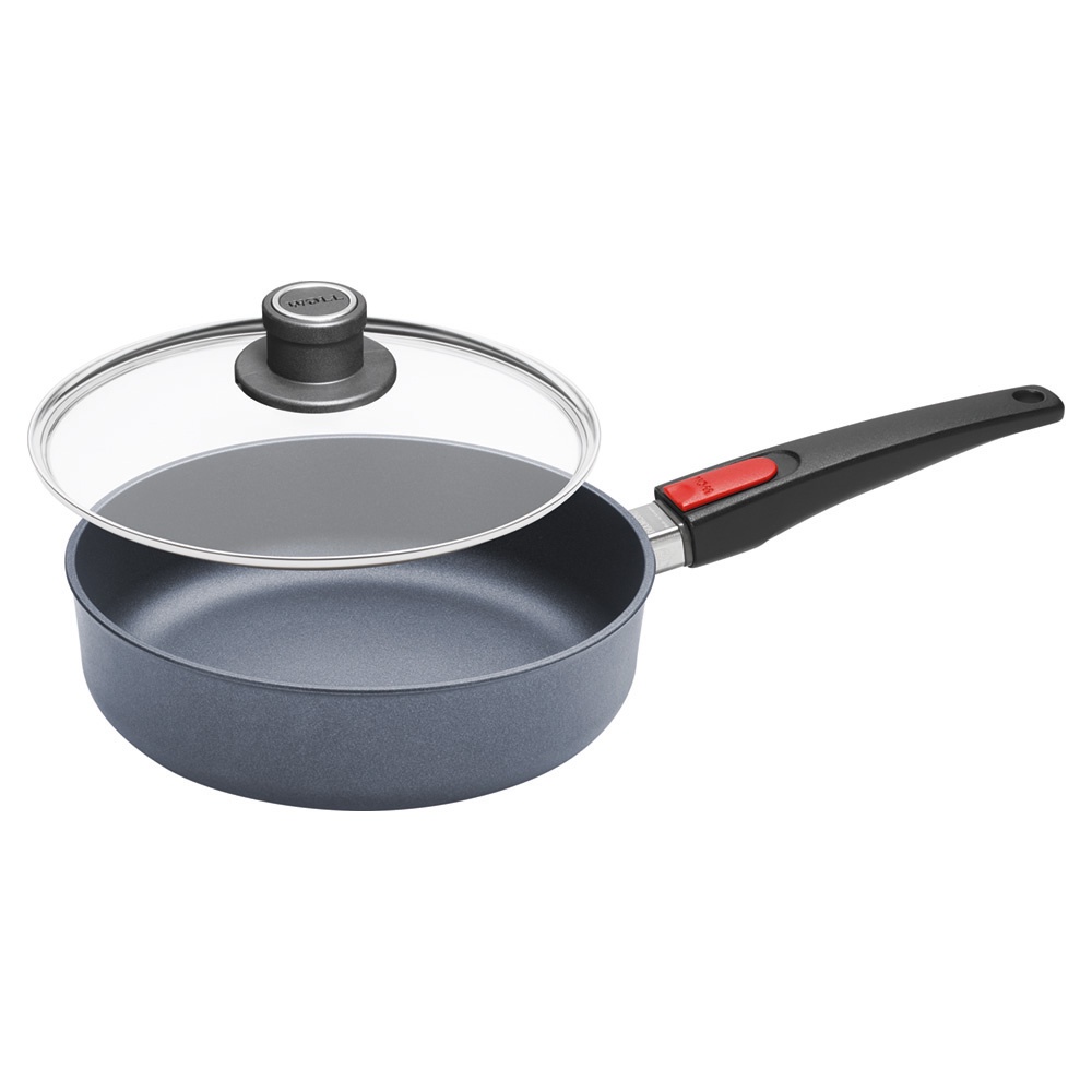 Woll Diamond Lite 1524DPS Cast Iron PaN with 24 CM Diameter 5 CM Deep with Removable Handle 