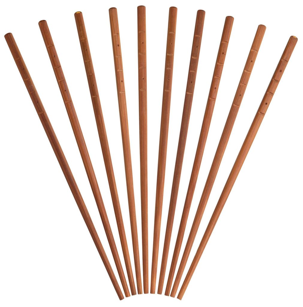 BAMBOO CHOPSTICKS - PACK OF 10 - Woodbridge Kitchen Company