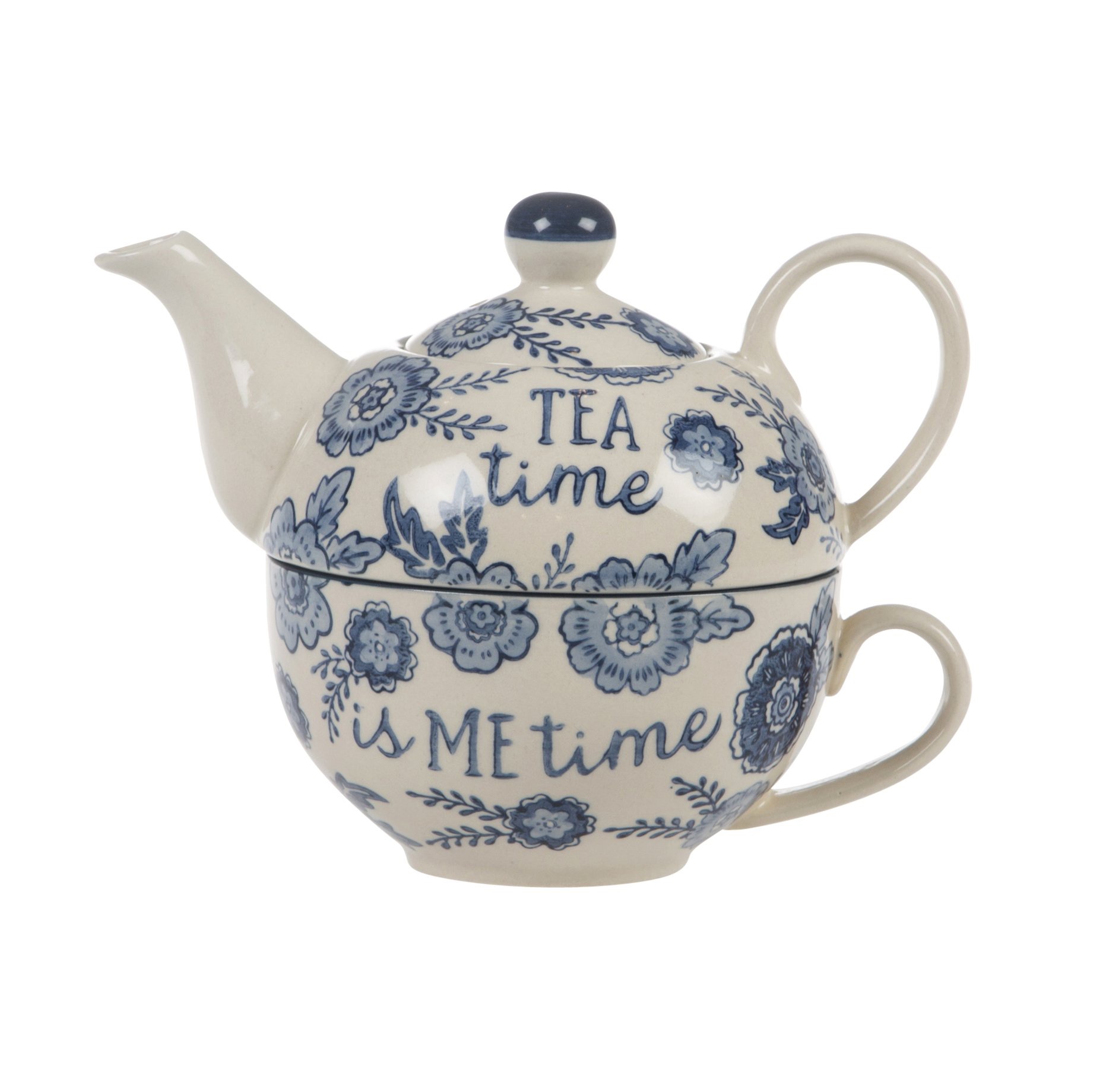 BLUE WILLOW TEA FOR ONE Woodbridge Kitchen Company