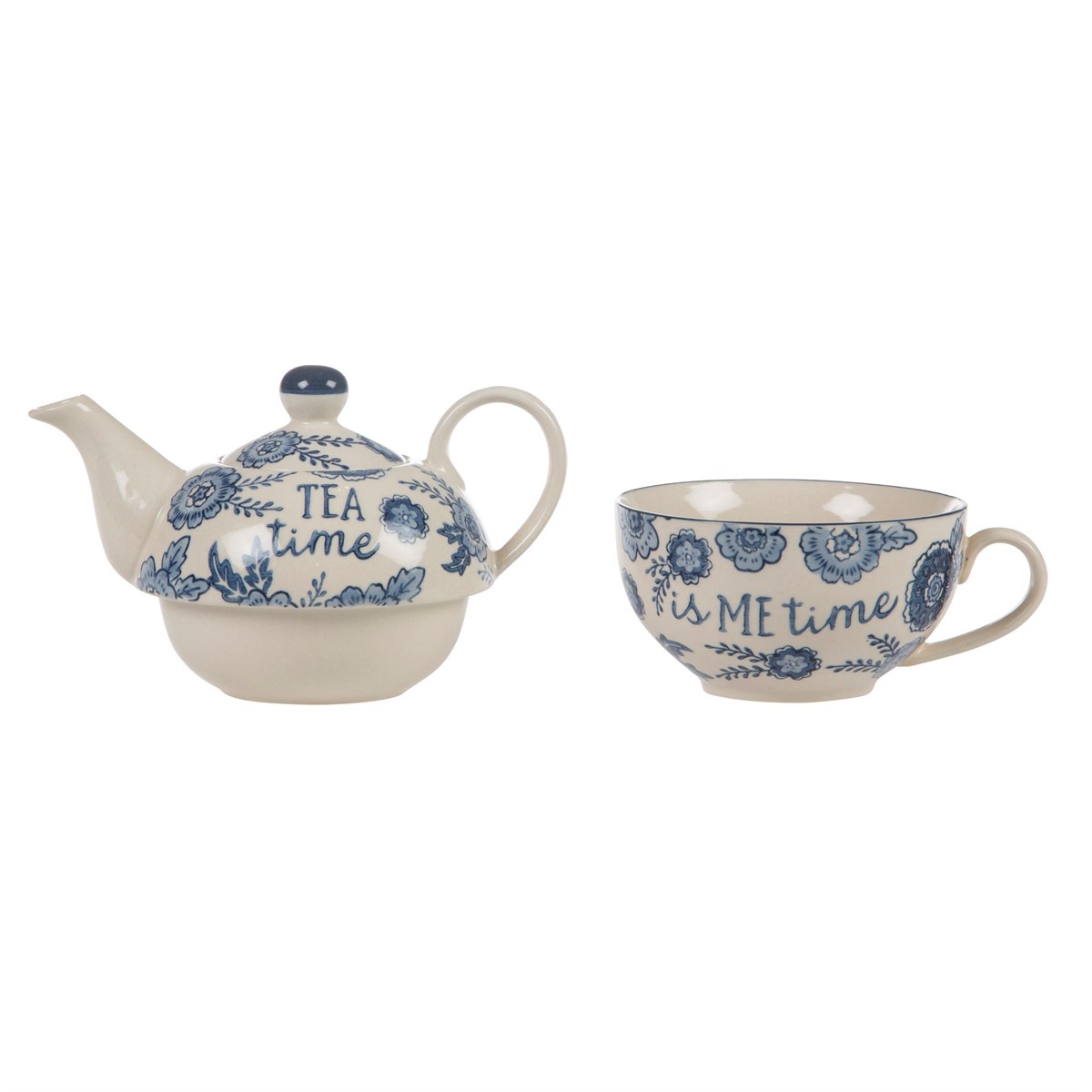 BLUE WILLOW TEA FOR ONE Woodbridge Kitchen Company