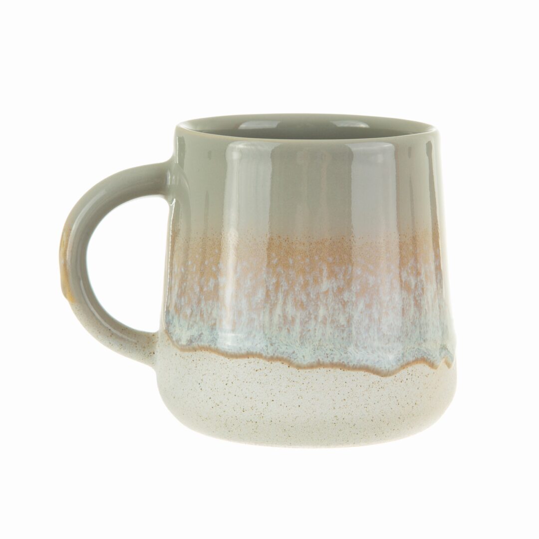 ARTISAN REACTIVE GLAZED MUGS SET OF 4