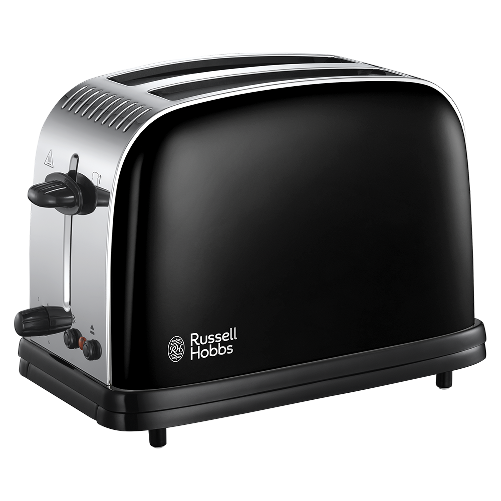 RUSSELL HOBBS BLACK 2 SLICE TOASTER Woodbridge Kitchen Company   23331 MAIN 