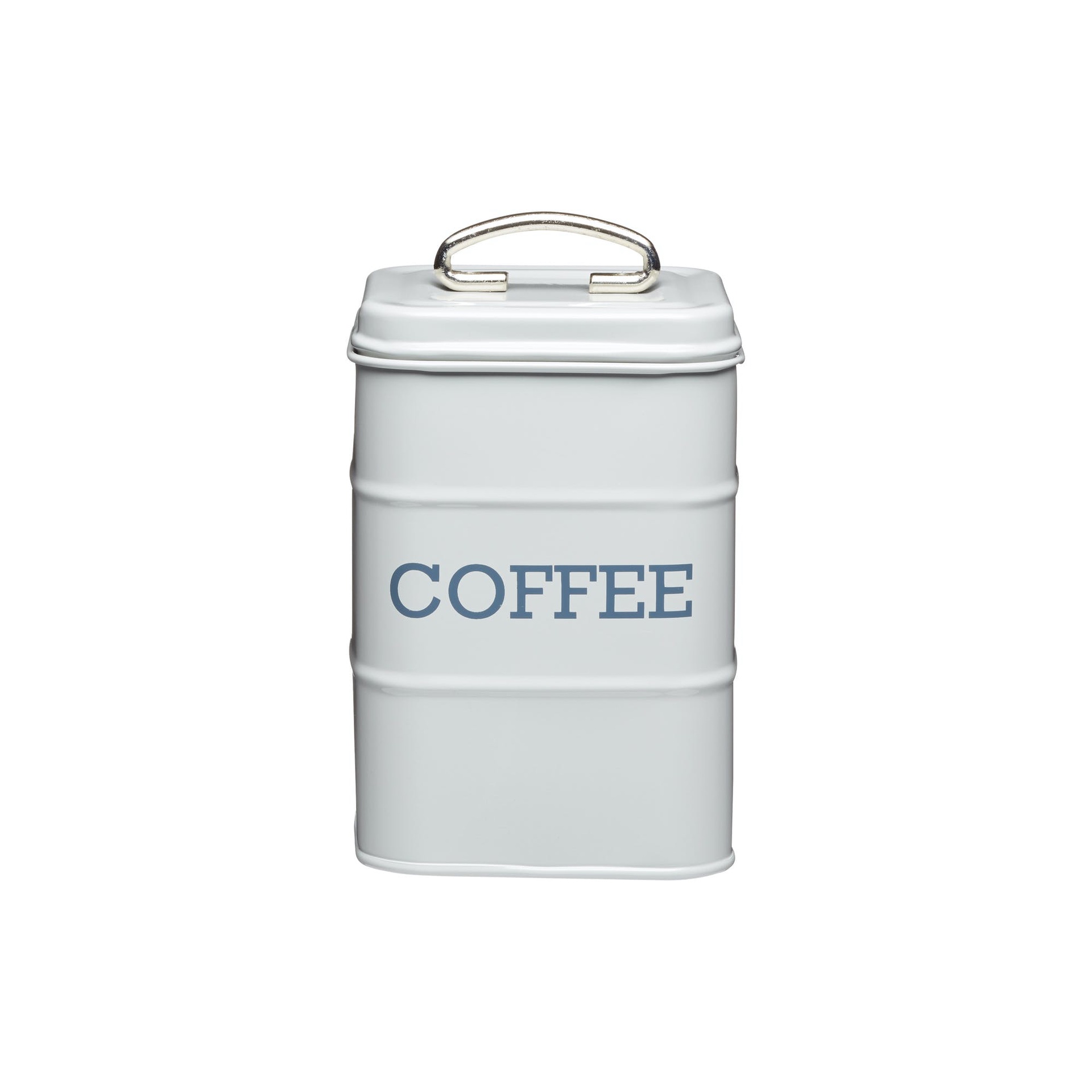 FRENCH GREY COFFEE CANISTER 'LIVING NOSTALGIA' - Woodbridge