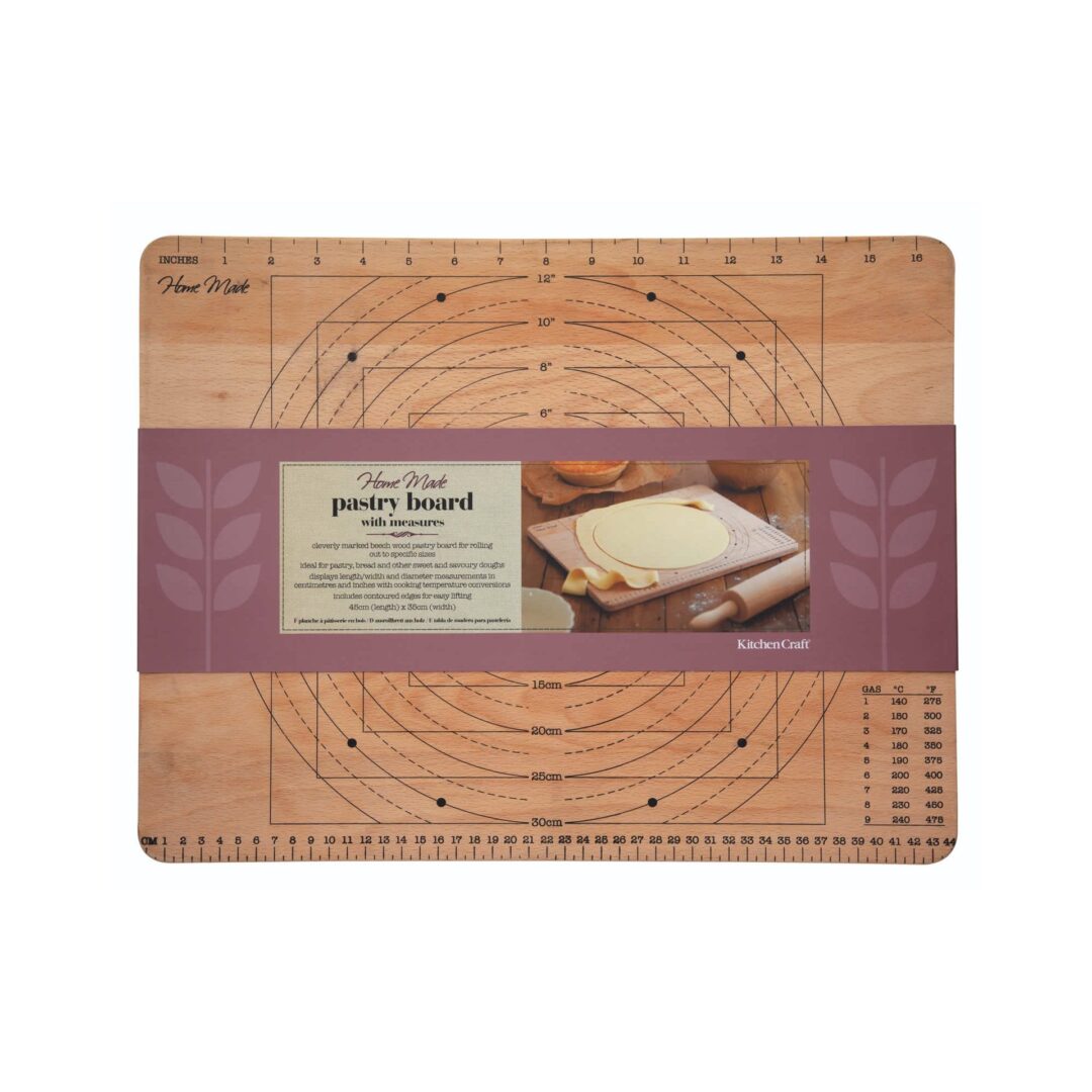 WOODEN PASTRY BOARD 45 X 35CM Woodbridge Kitchen Company