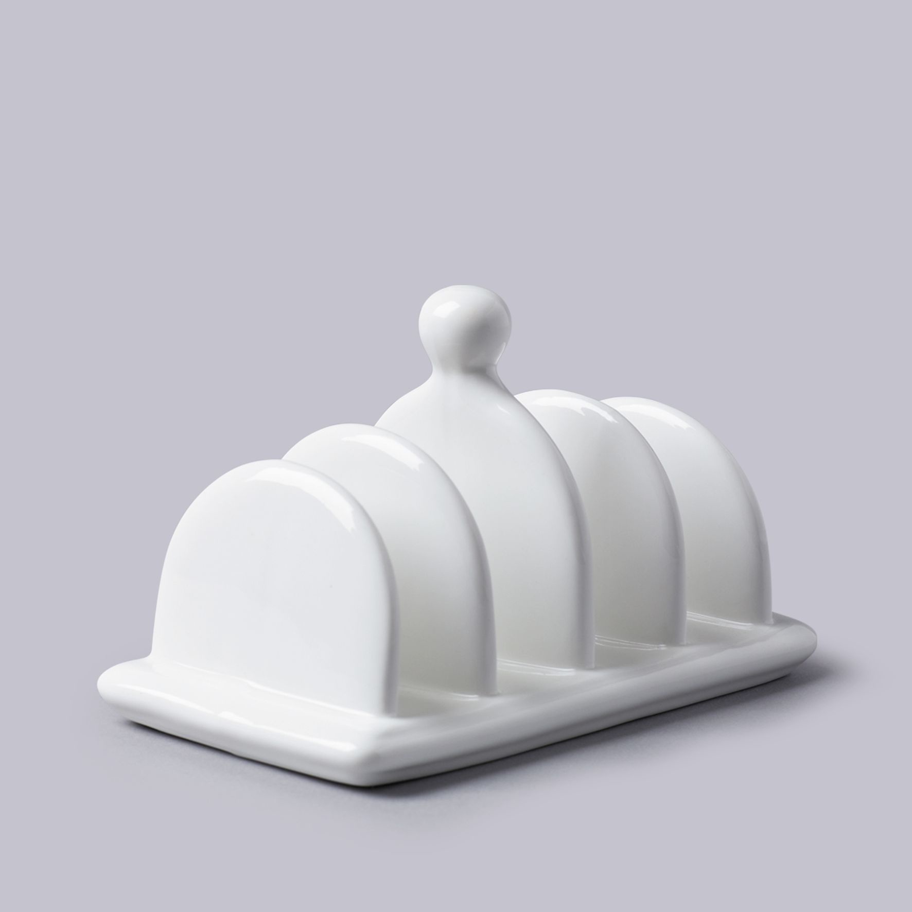 WHITE CERAMIC TOAST RACK Woodbridge Kitchen Company