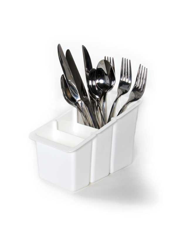 WHITE CUTLERY DRAINER Woodbridge Kitchen Company