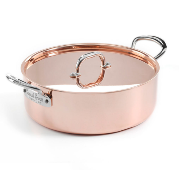 SAMUEL GROVES COPPER INDUCTION CHEFS PAN 24CM