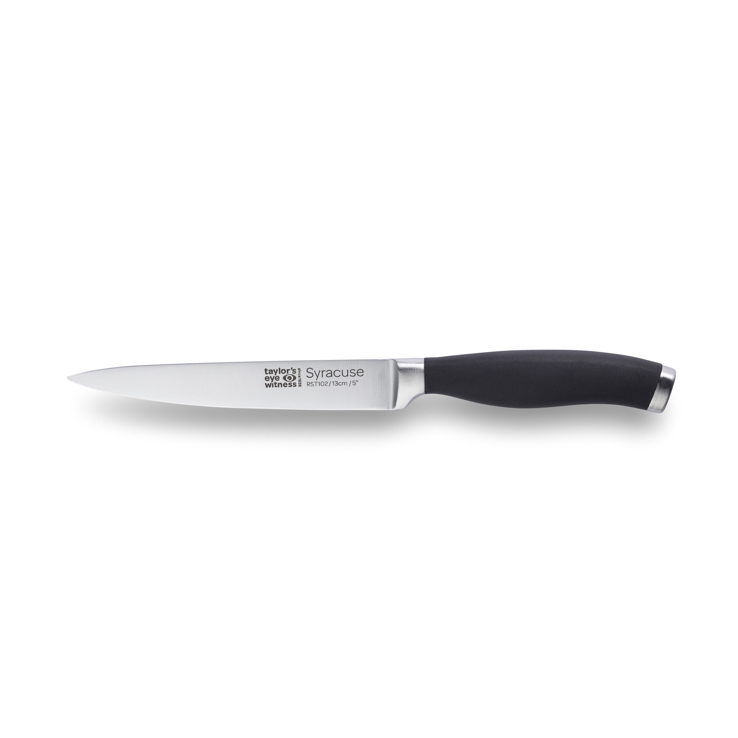 SYRACUSE 13CM GENERAL KNIFE - BLACK - Woodbridge Kitchen Company