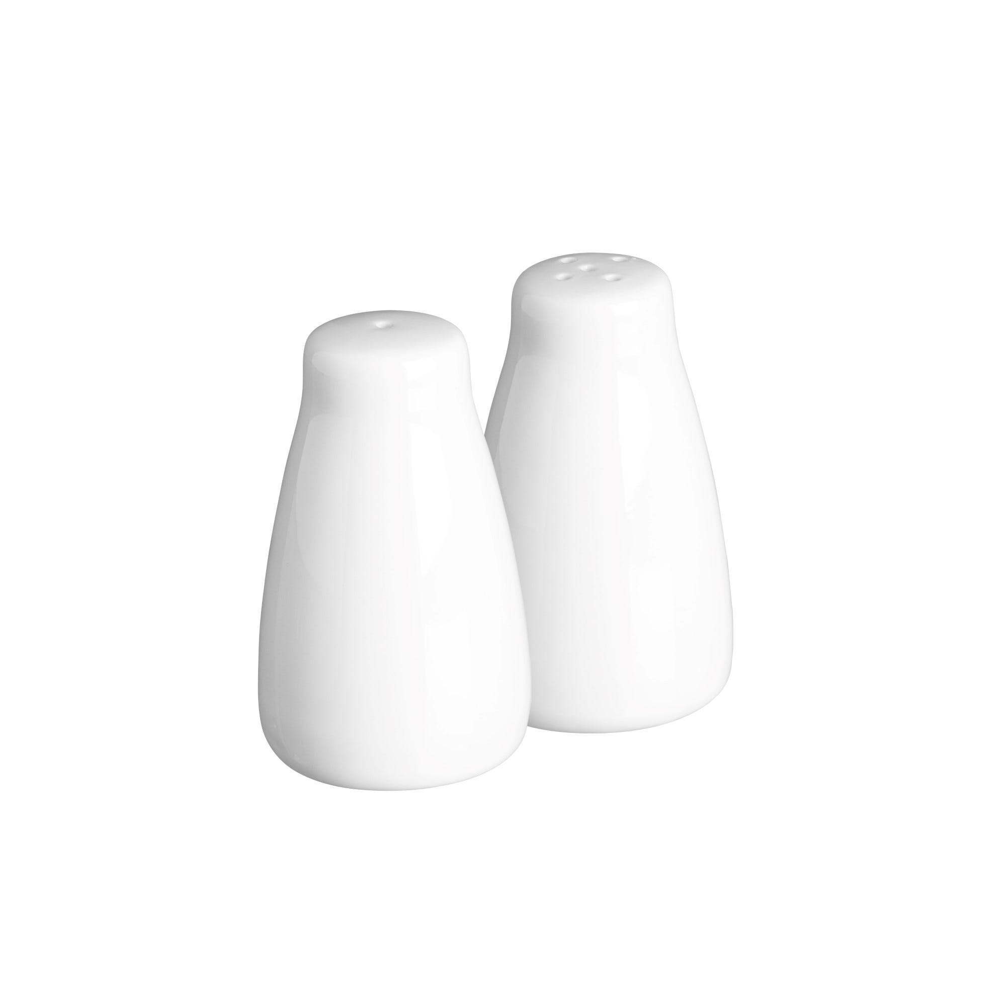 SIMPLICITY SALT AND PEPPER POTS SET OF 2 Woodbridge Kitchen Company