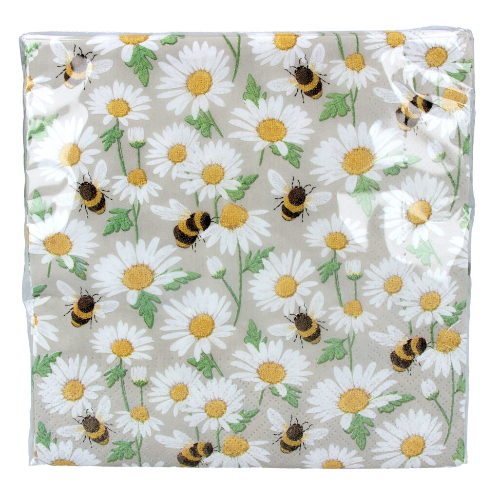 DAISY & BEE PAPER NAPKINS