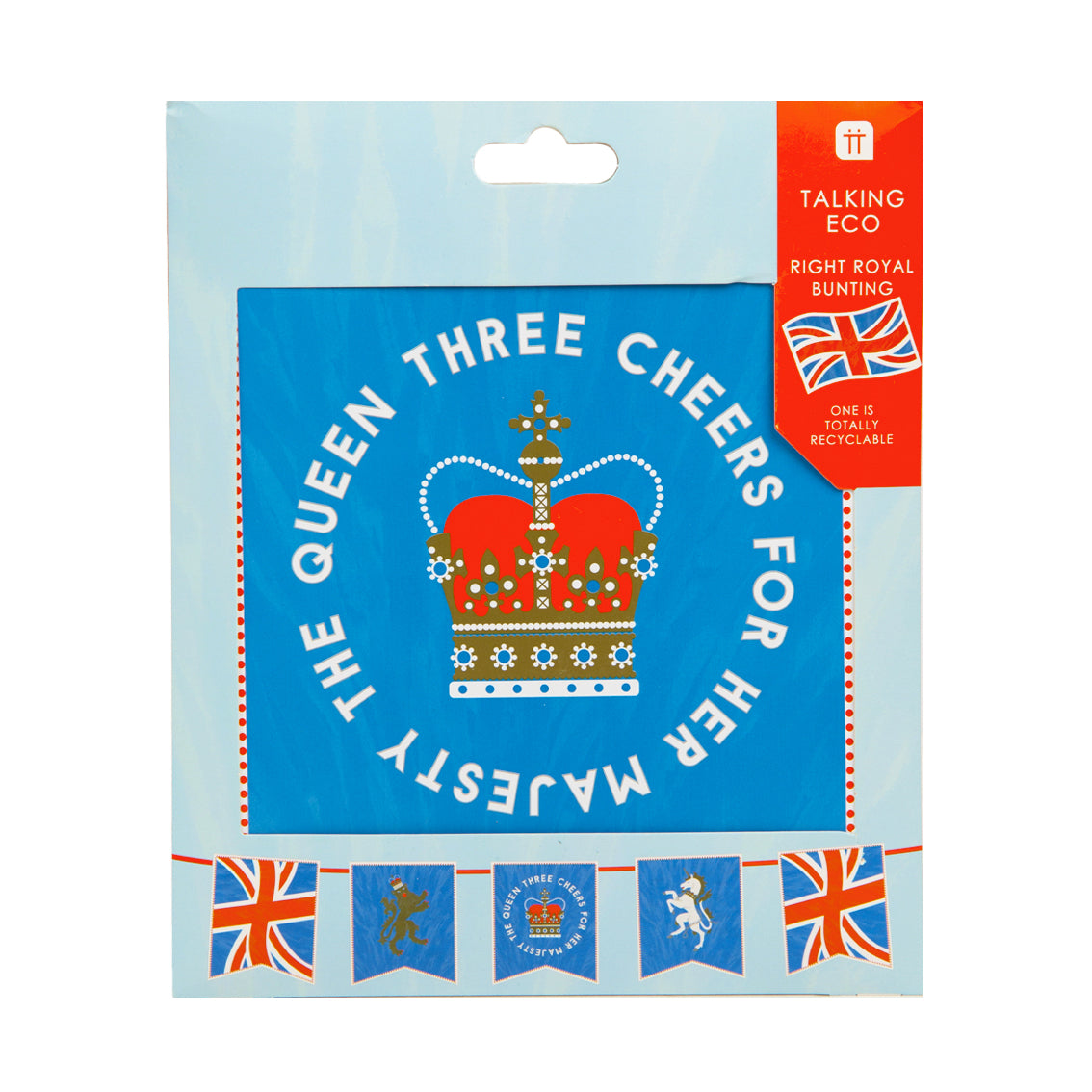ROYAL JUBILEE PAPER BUNTING 3 METRES