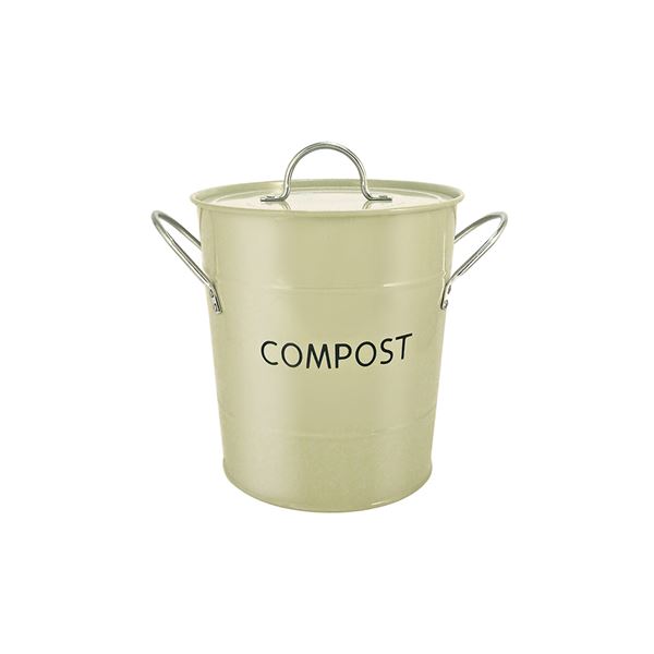 COMPOST BUCKET SAGE GREEN   10fe16da5e48e07e4e5e5aff48b39ff5231aec1b 