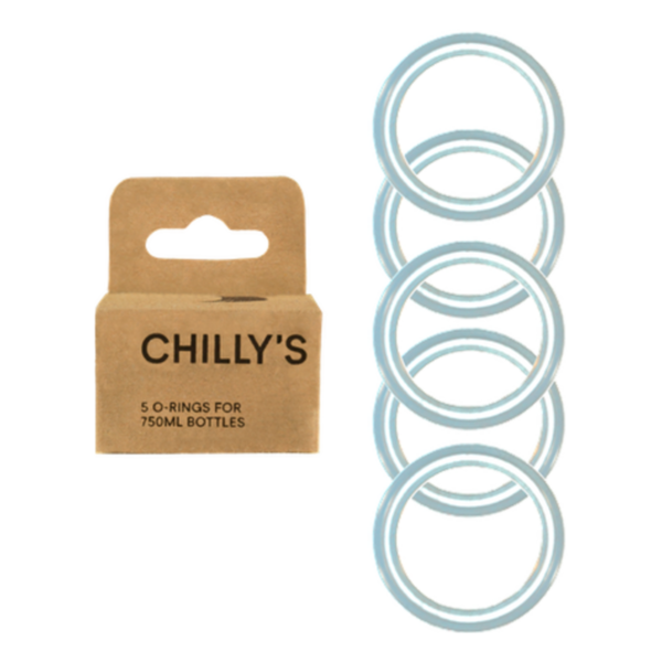 BOX OF 5 CHILLY'S LID SEALS 750ML BOTTLES