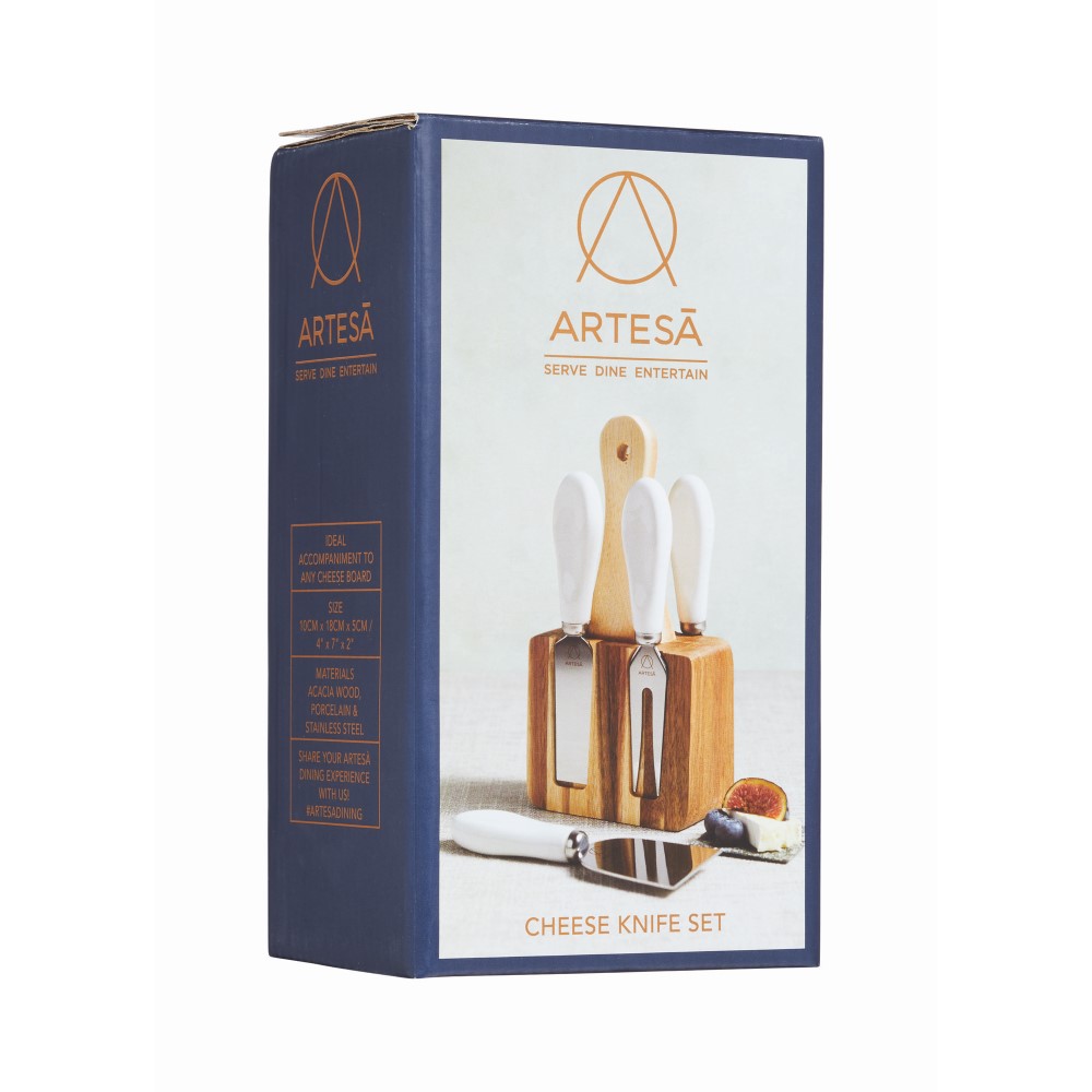 ARTESA CHEESE KNIFE SET 5 PIECE