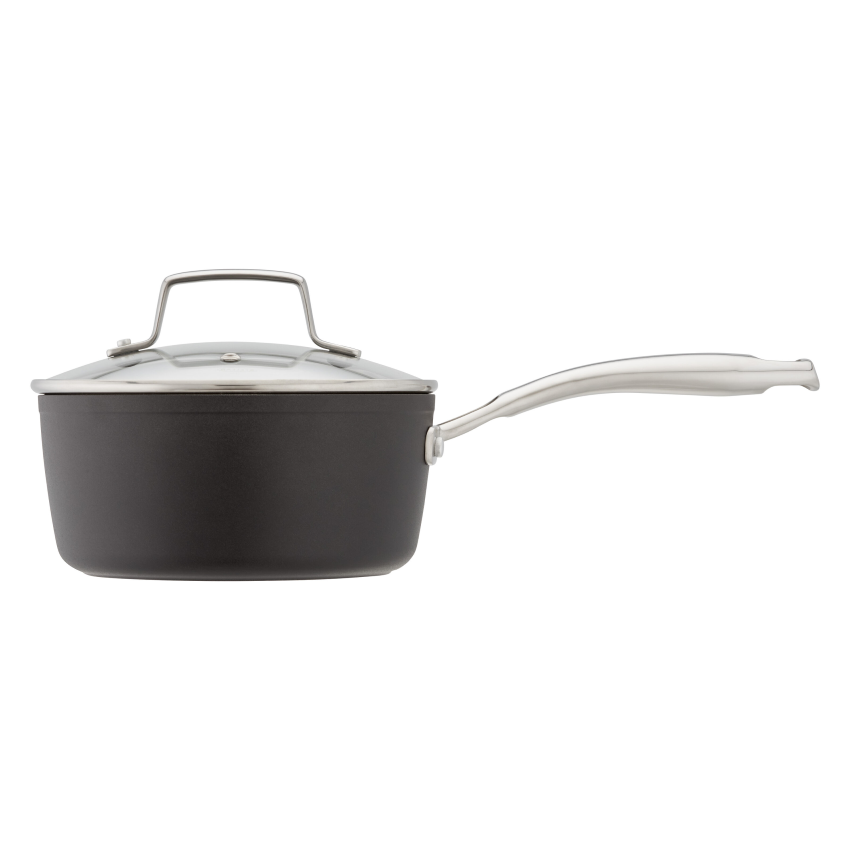 STELLAR ROCKTANIUM NON STICK SAUCEPANS 3 PIECE SET