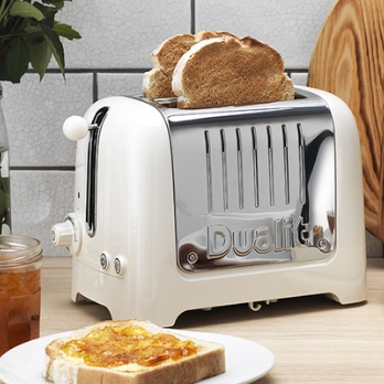 Dualit 2 Slice Toaster Lite - Canvas White