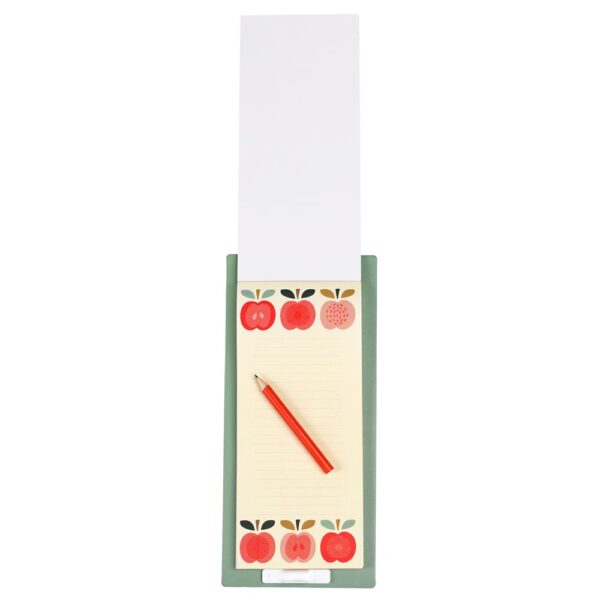 VINTAGE APPLE MAGNETIC SHOPPING LIST