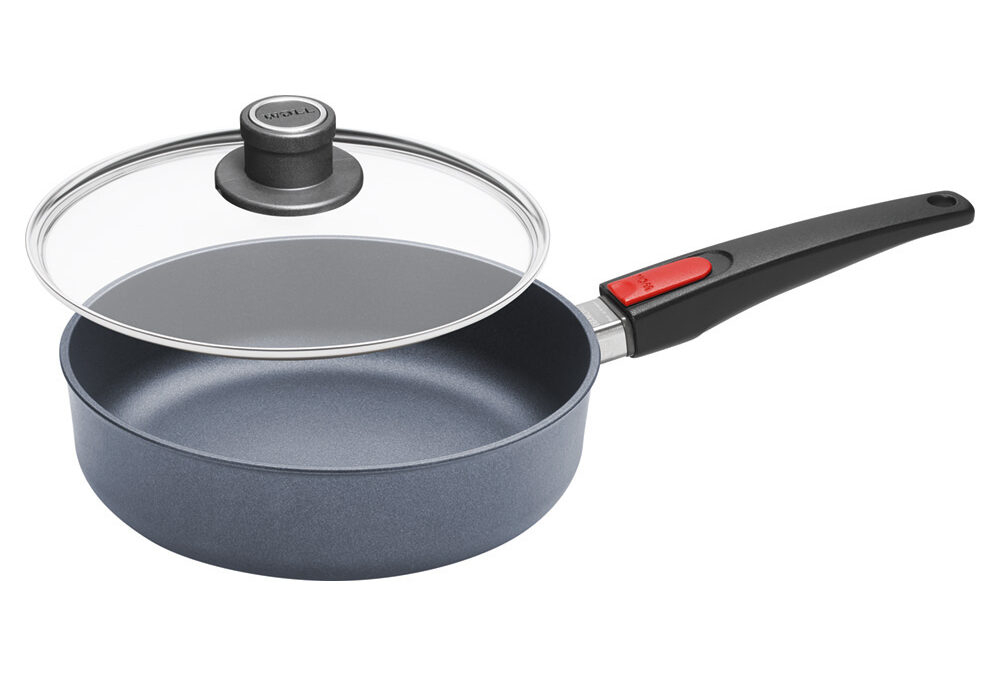 WOLL DIAMOND LITE SAUTE PAN WITH GLASS LID – 24CM
