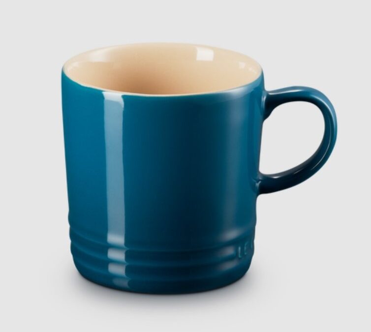 LE CREUSET STONEWARE MUG – DEEP TEAL