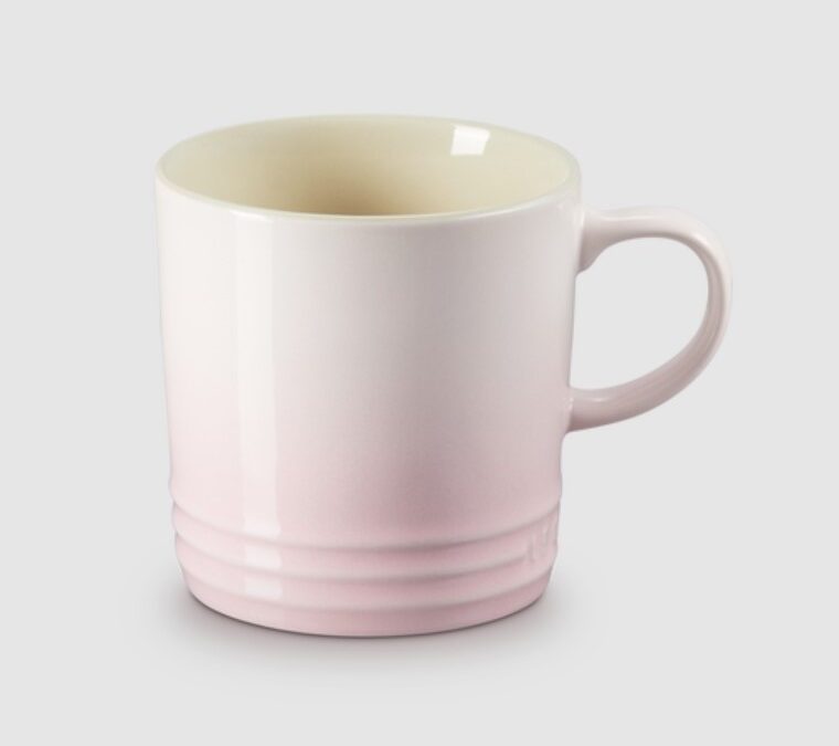 LE CREUSET STONEWARE MUG – SHELL PINK