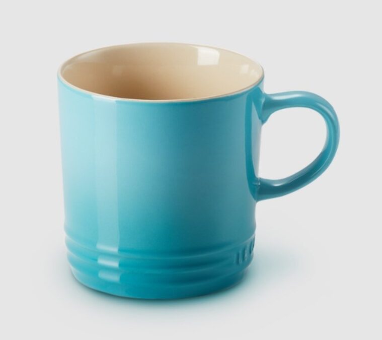 LE CREUSET STONEWARE MUG – TEAL