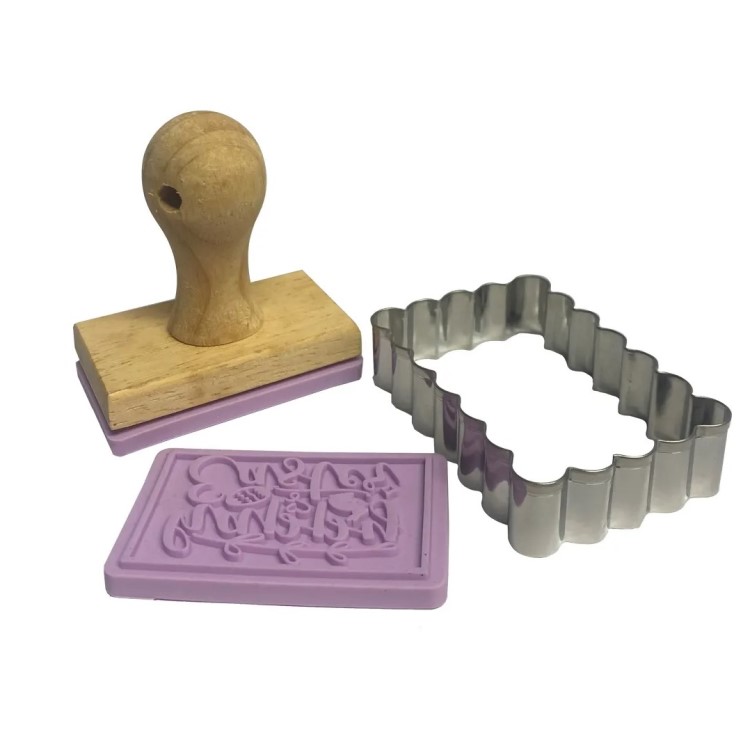 SPRINGTIME COOKIE STAMP AND CUTTER