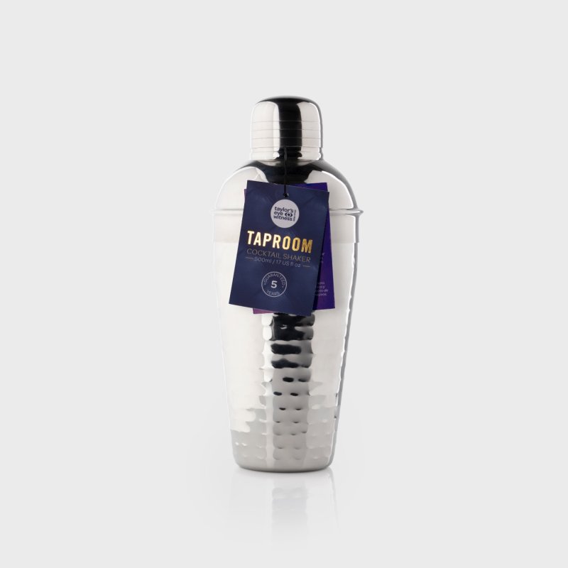 TAPROOM HAMMERED FINISH COCKTAIL SHAKER - Image 2