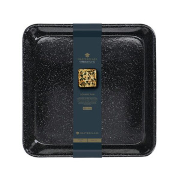 VITREOUS ENAMEL SQUARE  PAN 23CM X 23CM X 4CM - Image 2