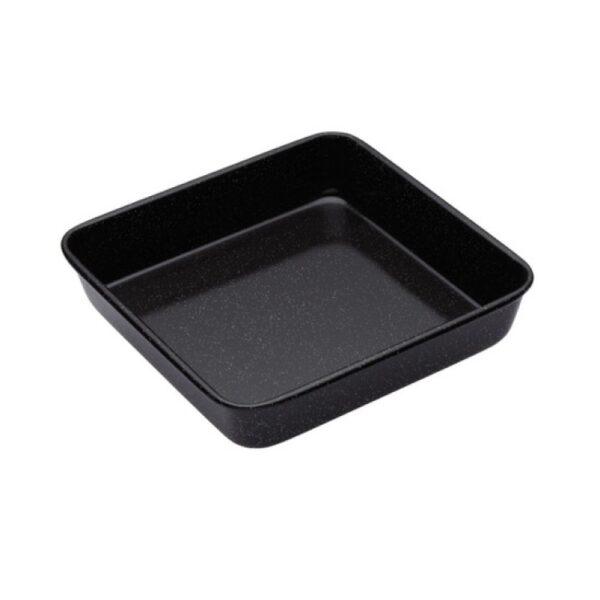 VITREOUS ENAMEL SQUARE  PAN 23CM X 23CM X 4CM - Image 3