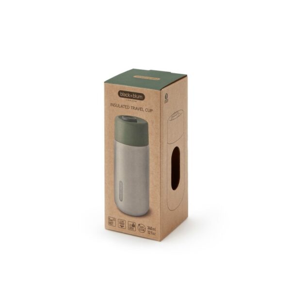 BLACK+BLUM INSULATED TRAVEL CUP - OLIVE - Image 2