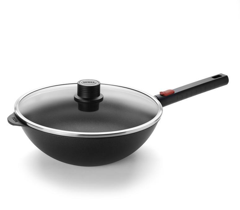 WOLL ‘ECO LOGIC’ NON-STICK WOK WITH LID – 28CM