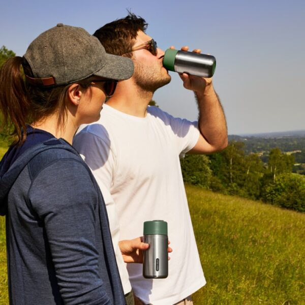 BLACK+BLUM INSULATED TRAVEL CUP - OLIVE - Image 3