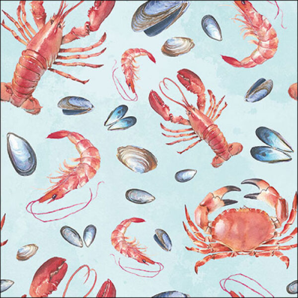 SEA LIFE AQUA PAPER NAPKINS