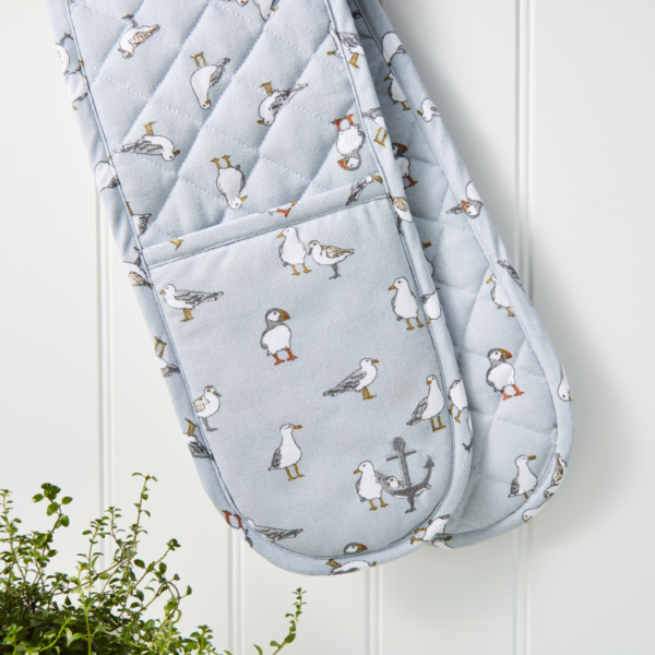 COASTAL DOUBLE OVEN GLOVES