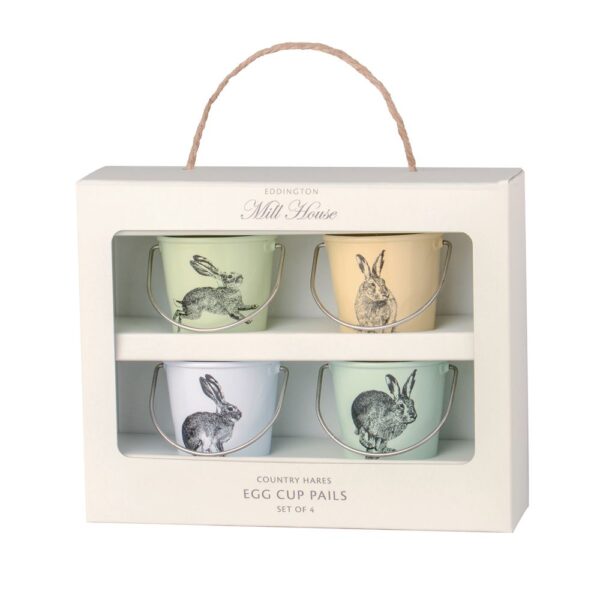HARE EGG PAILS - SET OF 4