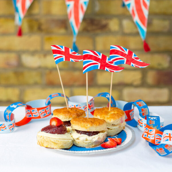 ROYAL FOOD FLAGS - PACK OF 12