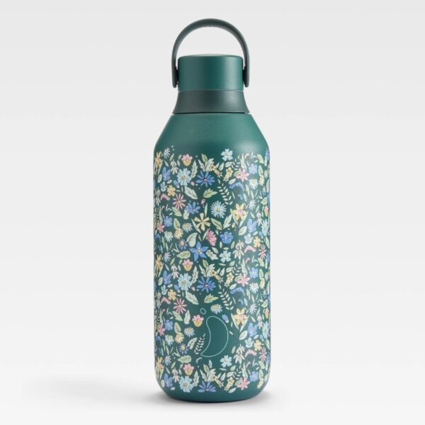 CHILLY'S LIBERTY SERIES 2 500ML BOTTLE - SUMMER SPRIGS PINE GREEN