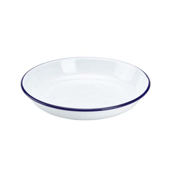 FALCON ENAMEL PASTA AND RICE PLATE - 20CM