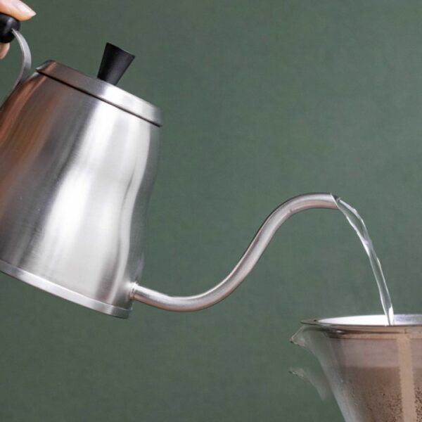 GOOSENECK 700ML STAINLESS STEEL POUR OVER POT - Image 3