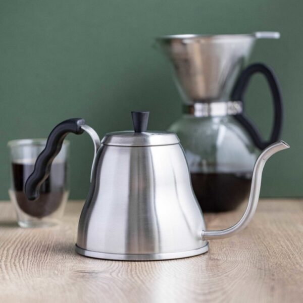 GOOSENECK 700ML STAINLESS STEEL POUR OVER POT