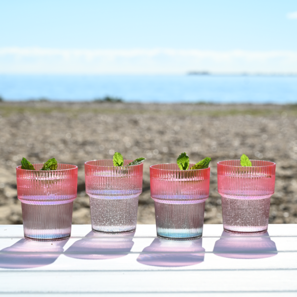 OMBRE STACKING TUMBLERS - SET OF 4