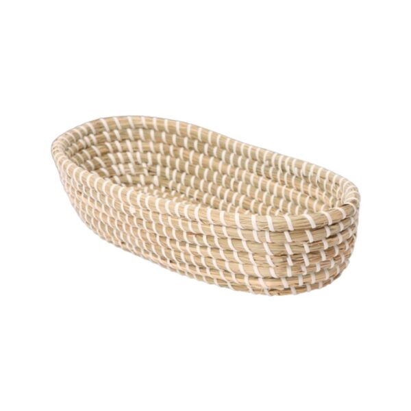 SINTRA SEAGRASS OVAL BREAD BASKET - Image 2