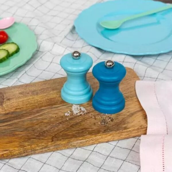TRAVEL SALT AND PEPPER MILLS - BLUE