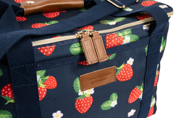 STRAWBERRIES & CREAM NAVY FAMILY COOL BAG - Image 3